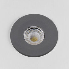 LED Downlights Graphite Grey CCT Fire Rated LED Dimmable 10W IP65 Downlight