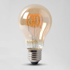 4w E27 ES Vintage Edison GLS LED Light Bulb 1800K T-Spiral Filament Dimmable
