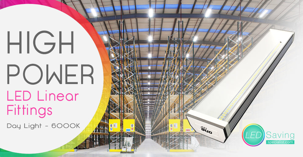 LED LIGHTING INSTALLATION - WAREHOUSE - FACTORY - LOGISTICS - DISTRIBUTION CENTRES