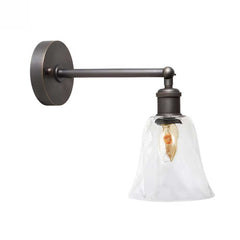 Rosetti Dapple Glass Wall Light - Bronze - SE Home