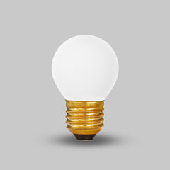 4W 2800K Warm White E27 Matt White G45 Golfball Dimmable LED Light Bulb - SE Home