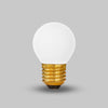 4W 2800K Warm White E27 Matt White G45 Golfball Dimmable LED Light Bulb - SE Home