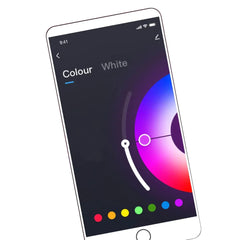 White Fire Rated Colour Changing Smart LED IP65 Downlight - SE Home