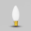 3W Dim to Warm B15 Matt White Candle High CRI LED Light Bulb