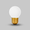 4W 2800K Warm White E27 Matt White G45 Golfball Dimmable High CRI LED Light Bulb