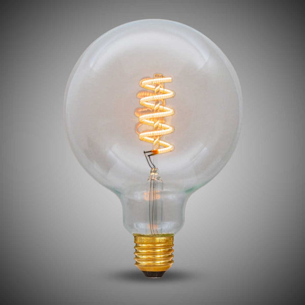 7W Globe G125 Dim to warm E27 Clear LED Bulb - SE Home