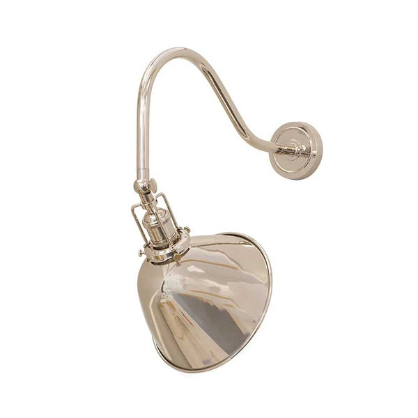 Claridge Nickel Adjustable Reading Wall Light - SE Home