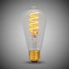 7W Edison ST64 Dim to warm E27 Clear LED Bulb - SE Home