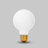 8W 2800K Warm White E27 Matt White G80 Dimmable LED Light Bulb - SE Home