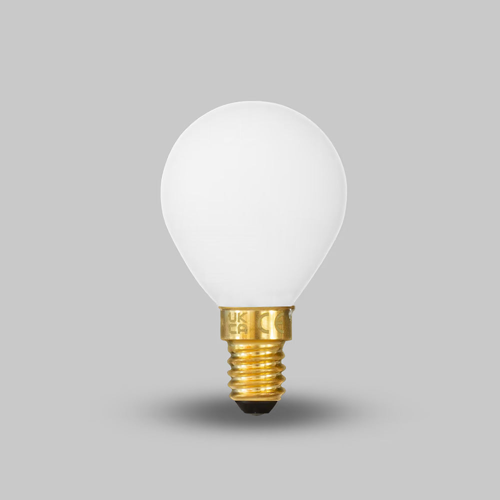 4W 2800K Warm White E14 Matt White G45 Golfball Dimmable LED Light Bulb - SE Home