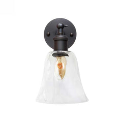 Rosetti Dapple Glass Wall Light - Bronze - SE Home