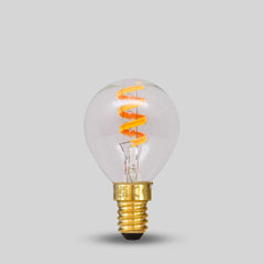 3W Golfball G45 Dim to warm E14 Clear LED Bulb - SE Home