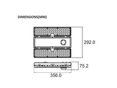 LED Low Bay Light - Wattage Selectable - 150lm/W