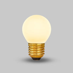 4W 2800K Warm White E27 Matt White G45 Golfball Dimmable LED Light Bulb - SE Home