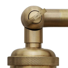 Rosetti Dapple Glass Wall Light - Brass - SE Home
