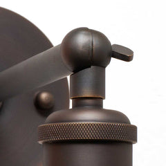 Rosetti Dapple Glass Wall Light - Bronze - SE Home