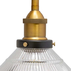 Romilly Etched Glass Funnel French Style Wall Light - SE Home