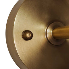 Rosetti Dapple Glass Wall Light - Brass - SE Home