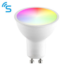 Smart LED GU10 Colour Changing Bulb 5W RGB-CCT - SE Home