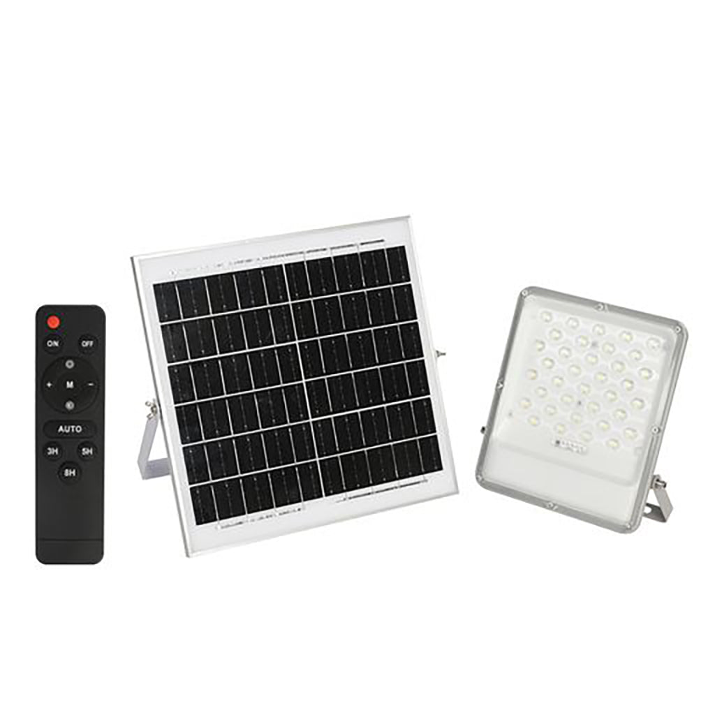 100W LED Floodlight Outdoor with Solar Panel