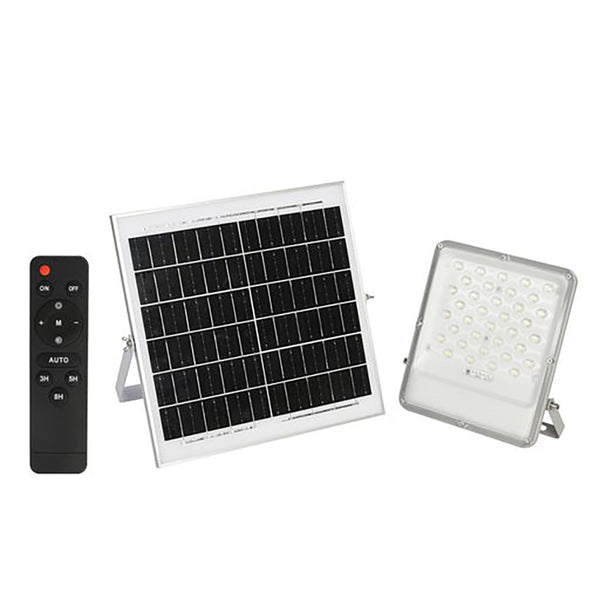 100W LED Floodlight Outdoor with Solar Panel