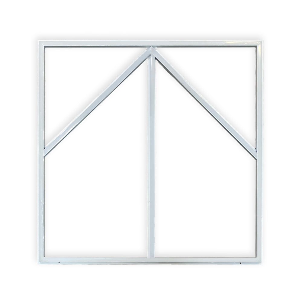 600x600 LED Frame Panel Light with Blue Arrow Design 6500K