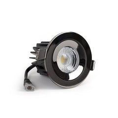 Black Nickel CCT Fire Rated LED Dimmable 10W IP65 Downlight - SE Home