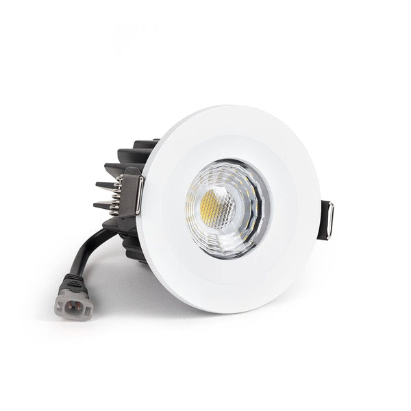 White Fixed CCT Colour Changing Fire Rated LED Dimmable IP65 10W Downlight - SE Home