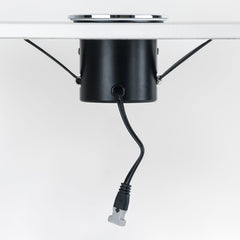 Polished Chrome Adjustable Tiltable 4K Fire Rated LED 6W IP44 Dimmable Downlight - SE Home