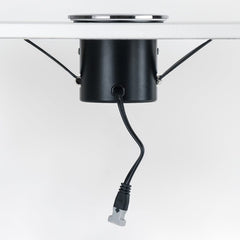 Black Nickel Tiltable Adjustable 4K Fire Rated LED 6W IP44 Dimmable Downlight - SE Home
