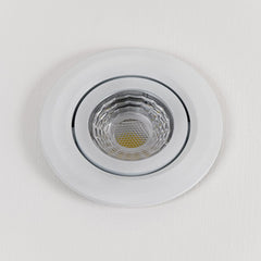 White Tiltable 4K Fire Rated LED 6W IP44 Dimmable Downlight - SE Home