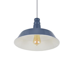 Leaden Grey Slate Industrial Breakfast Bar Pendant Light - Argyll - SE Home