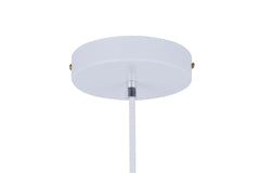Pure White Industrial Breakfast Bar Pendant Light - Argyll - SE Home
