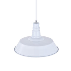 Pure White Industrial Breakfast Bar Pendant Light - Argyll - SE Home