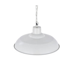 Portland Reclaimed Style Industrial Pendant Light Clay White Cream - SE Home