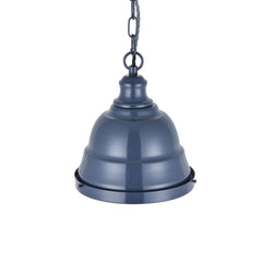 Ganton Vintage Cage Pendant Light Leaden Grey Slate - SE Home