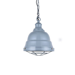 Ganton Vintage Cage Pendant Light French Grey - SE Home