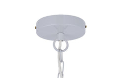 Ganton Vintage Cage Pendant Light Pale Grey - SE Home
