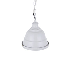 Ganton Vintage Cage Pendant Light Pale Grey - SE Home