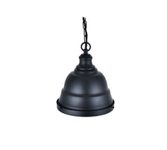 Ganton Vintage Cage Pendant Light Matt Black - SE Home
