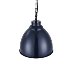 Oxford Vintage Pendant Light Squid Ink Navy Blue - SE Home