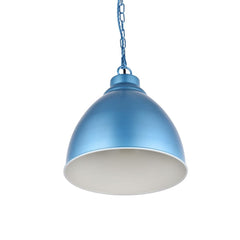 Oxford Vintage Pendant Light Aston Blue - SE Home