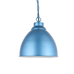 Oxford Vintage Pendant Light Aston Blue - SE Home