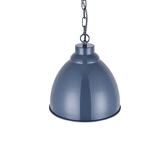 Oxford Vintage Pendant Light Leaden Grey Slate - SE Home