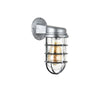 Broadwick Aluminium Finish Indoor Nautical Bulkhead Wall Light - SE Home
