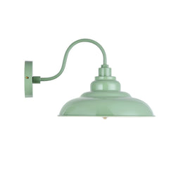 Portland Reclaimed Style Wall Light Chalk Mint Green - SE Home