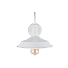 Argyll Industrial Wall Light Clay White Cream - SE Home