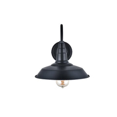 Argyll Industrial Wall Light Matt Black - SE Home