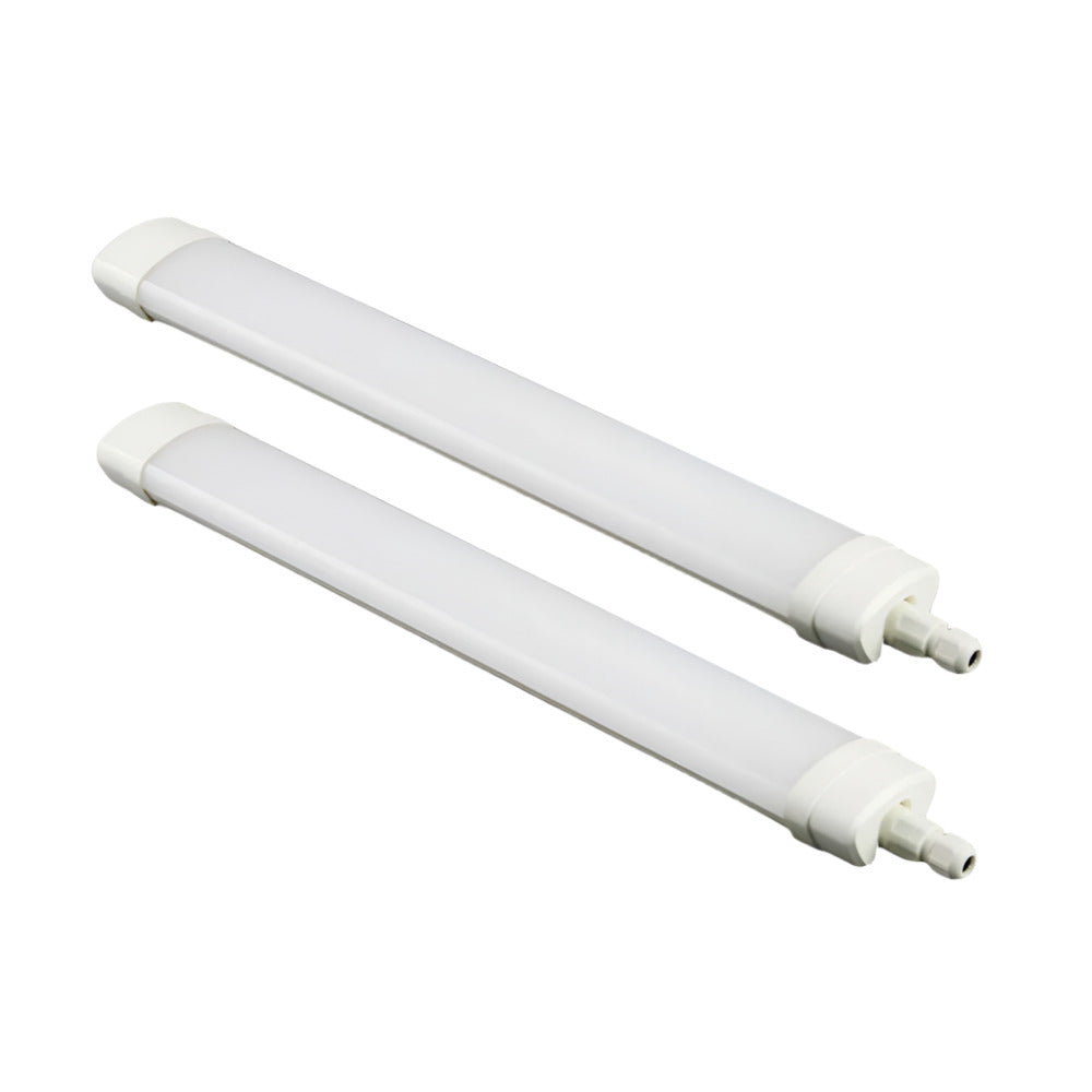36W LED Triproof Batten Tube Lights, 120cms, 3000K (Pack of 2)
