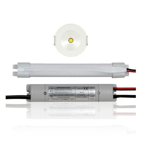 3W LED Non-Maintained Emergency Downlight 5500k